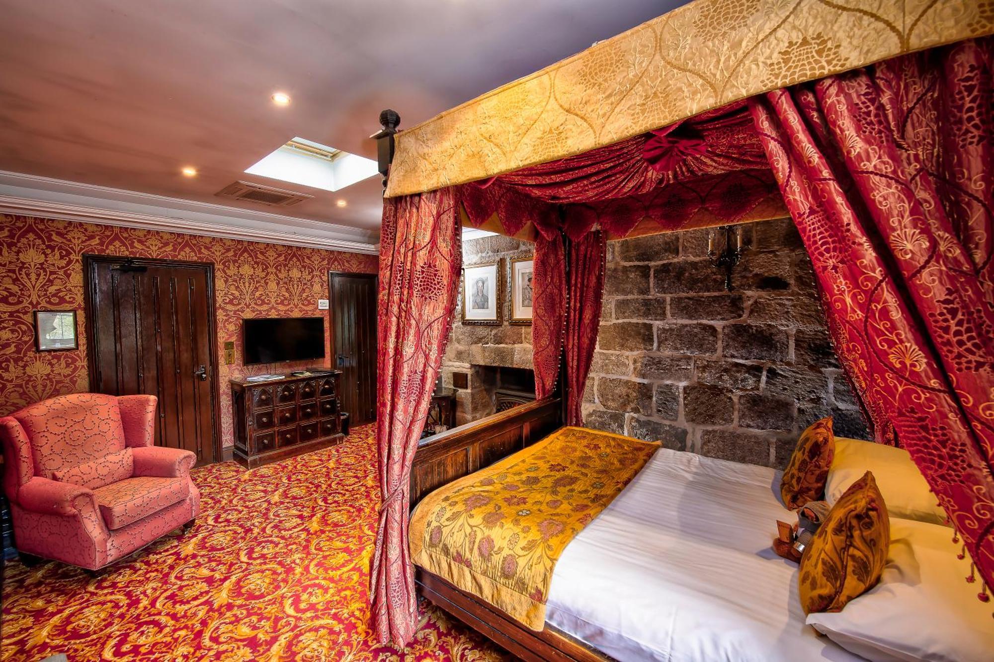 Langley Castle Hotel Allendale Room photo